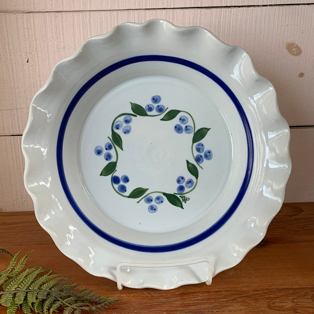 Fluted Pie Plate